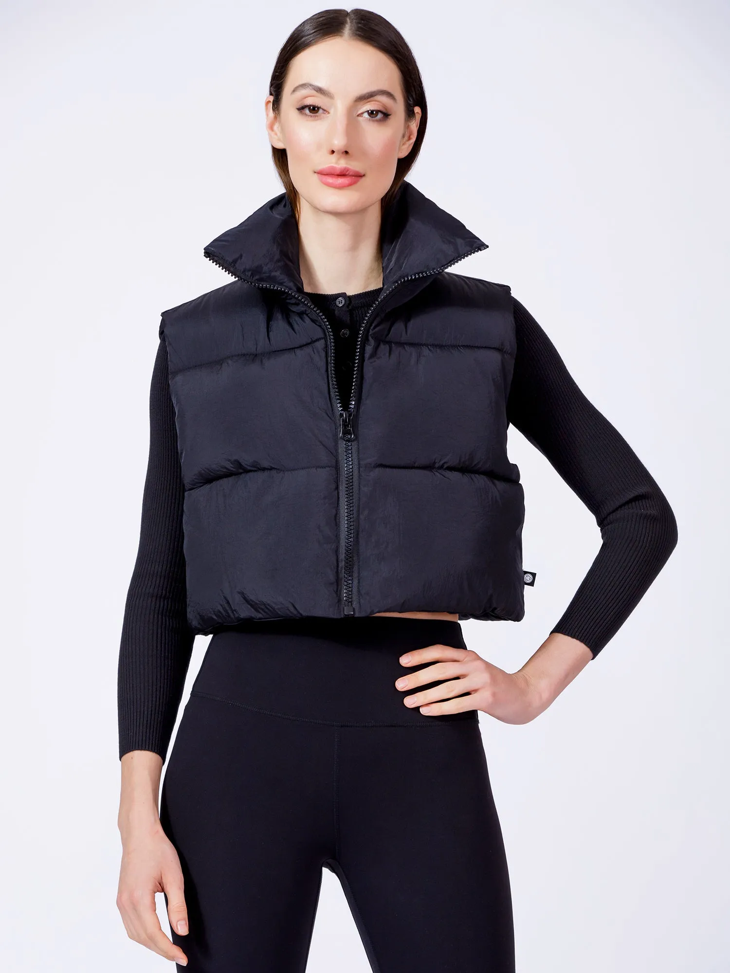 CROPPED PUFFER VEST