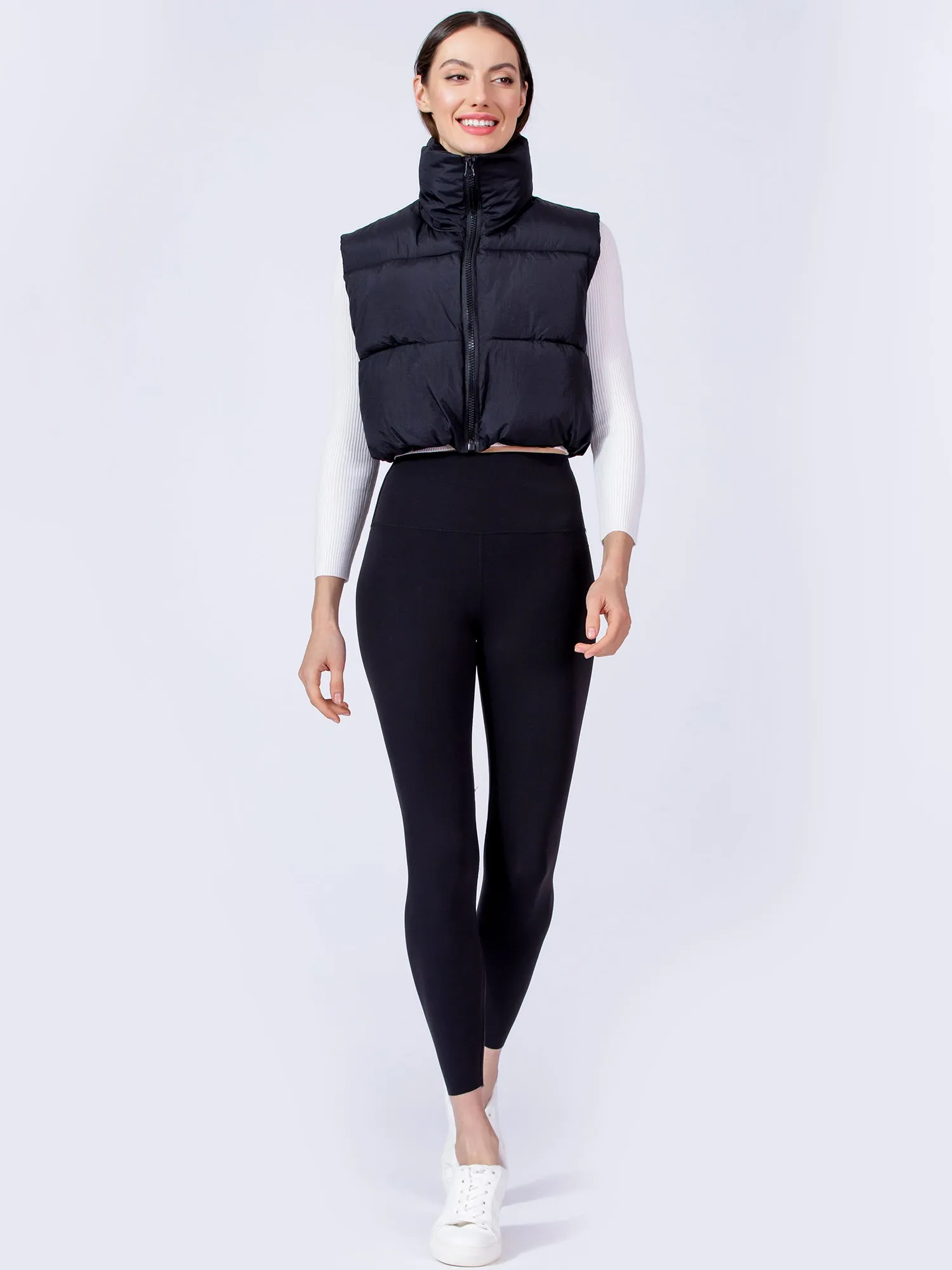 CROPPED PUFFER VEST