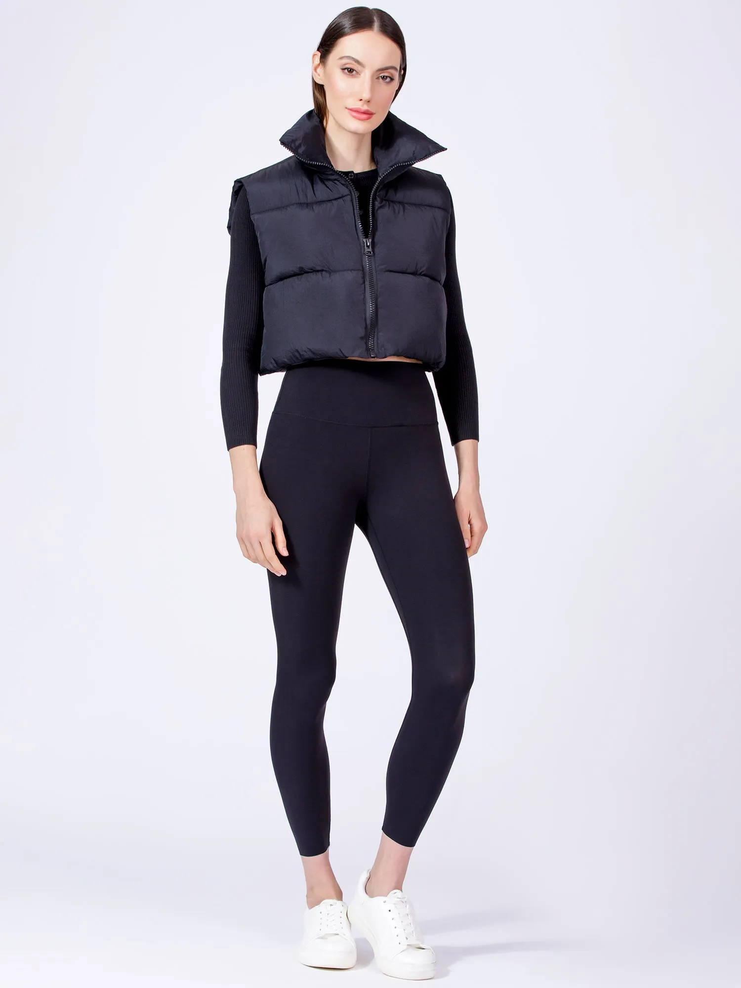 CROPPED PUFFER VEST