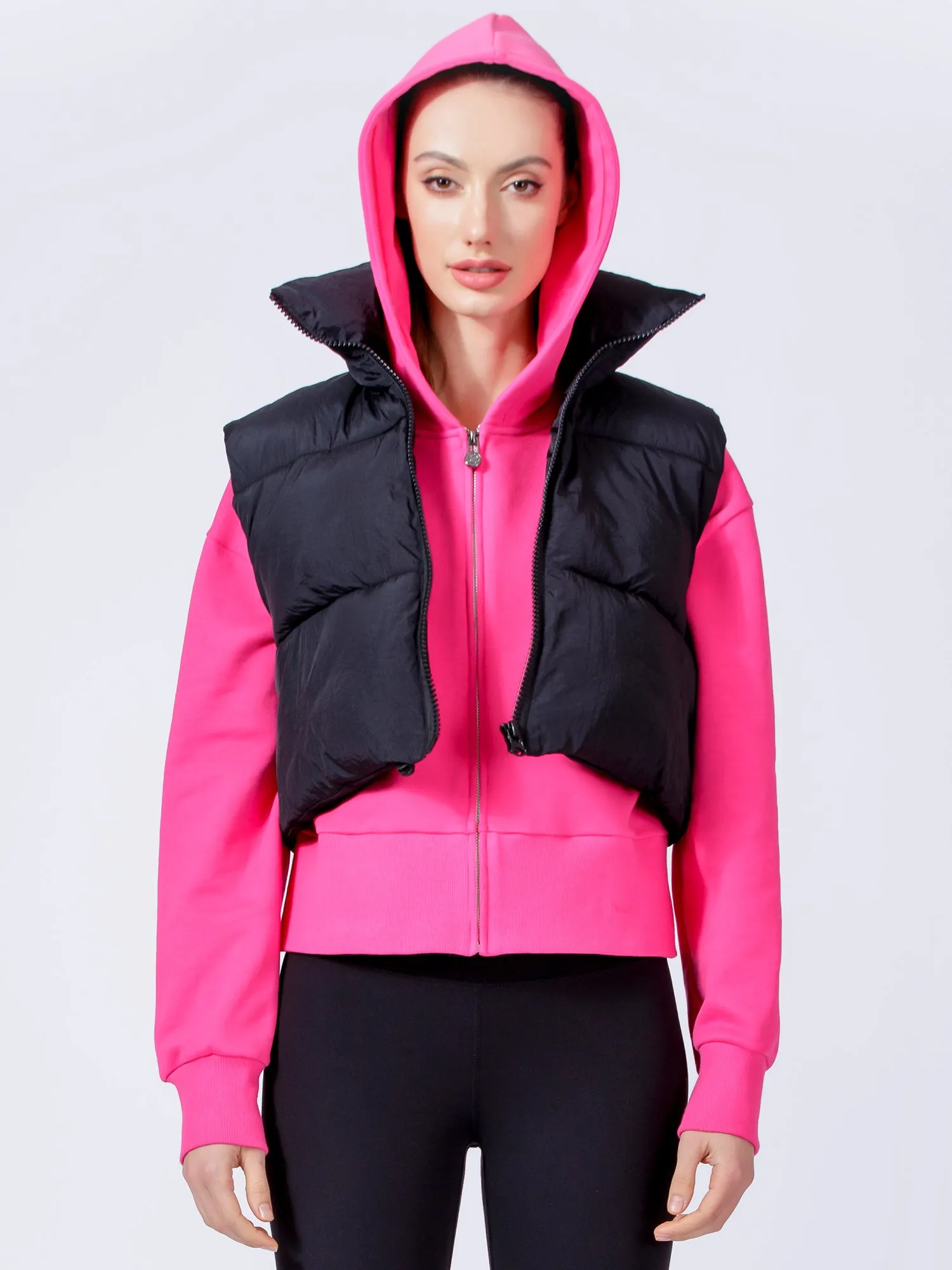 CROPPED PUFFER VEST