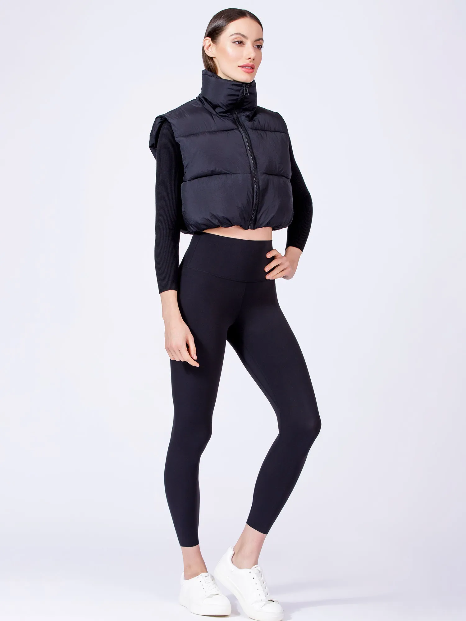 CROPPED PUFFER VEST