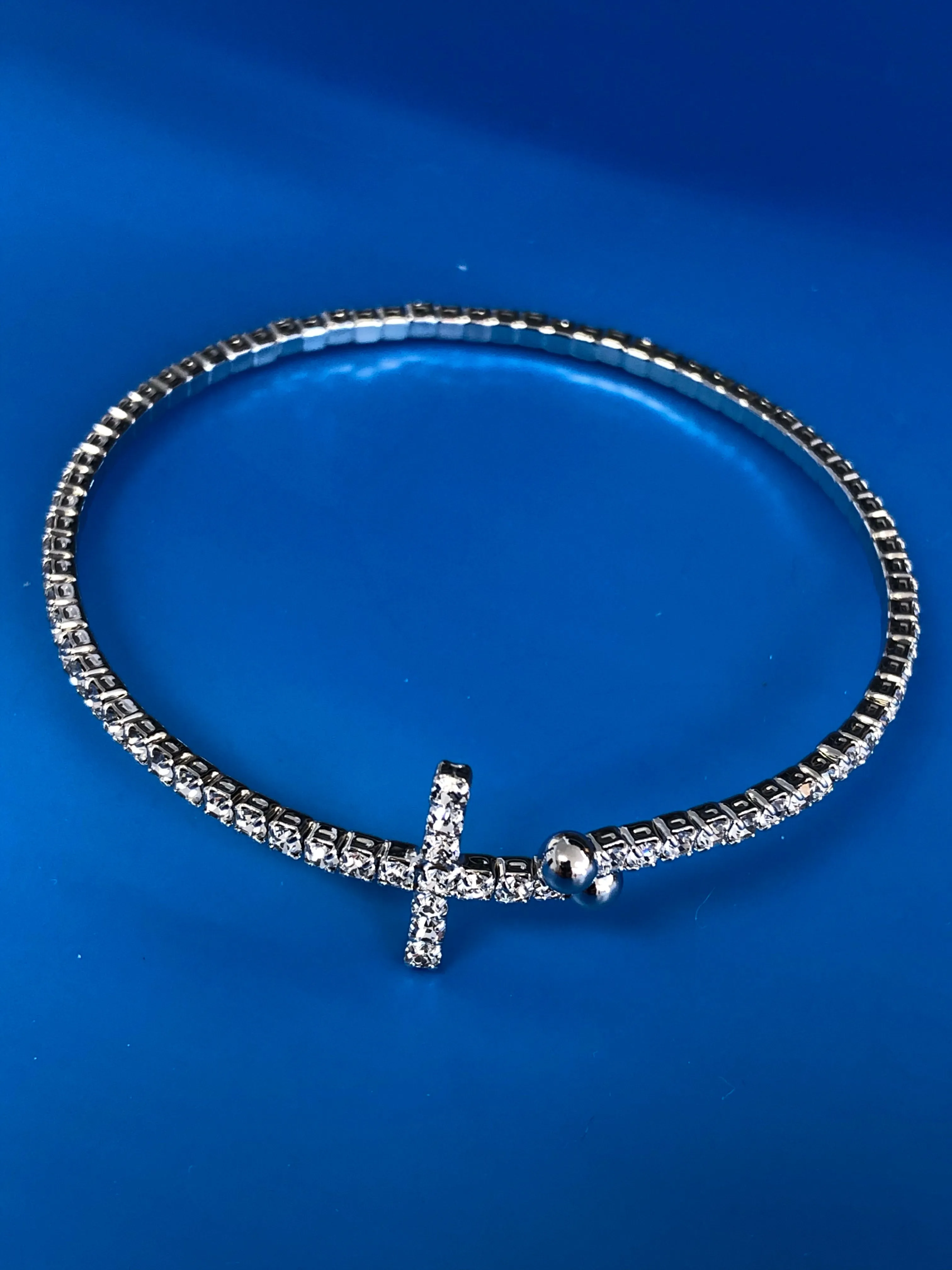 CROSS CUFF BRACELET