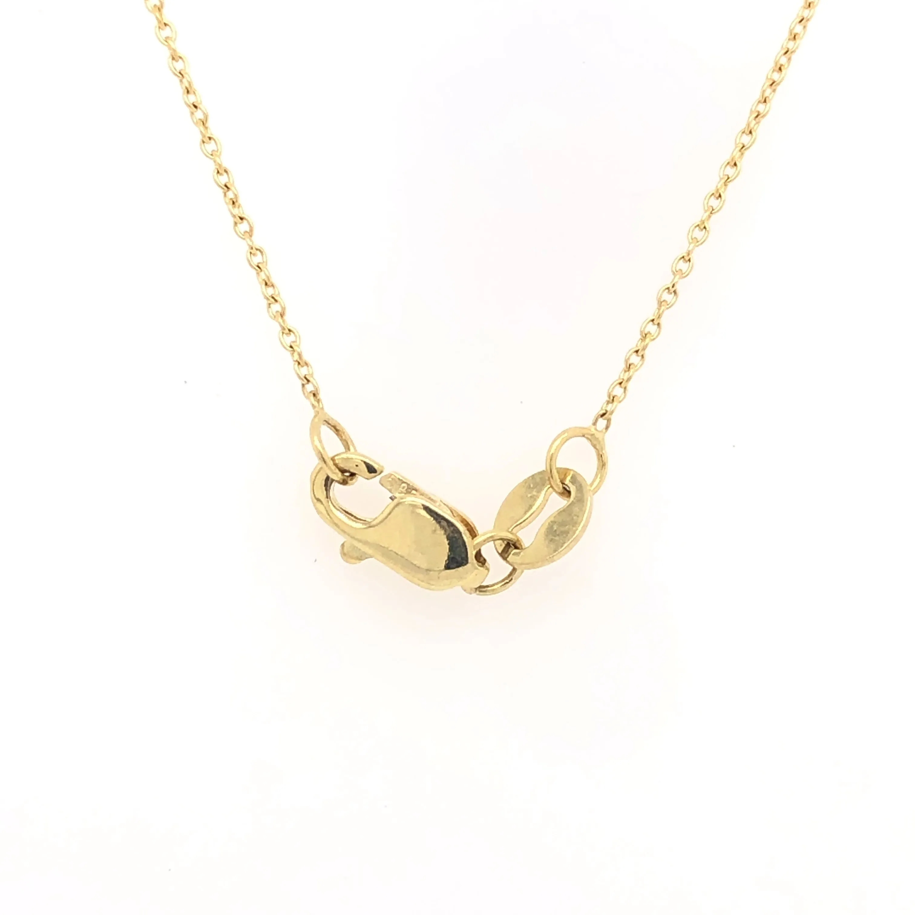 Customized Your Own Dangle Initial Necklace