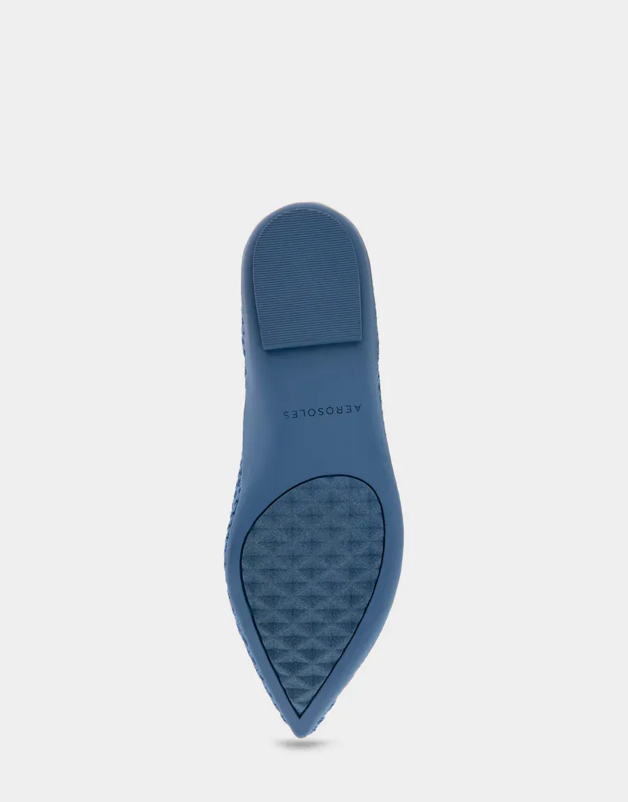 Danielle Blue Jean Knit Fabric
