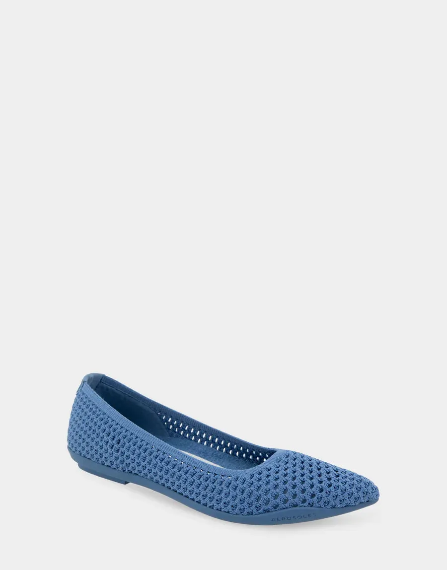 Danielle Blue Jean Knit Fabric