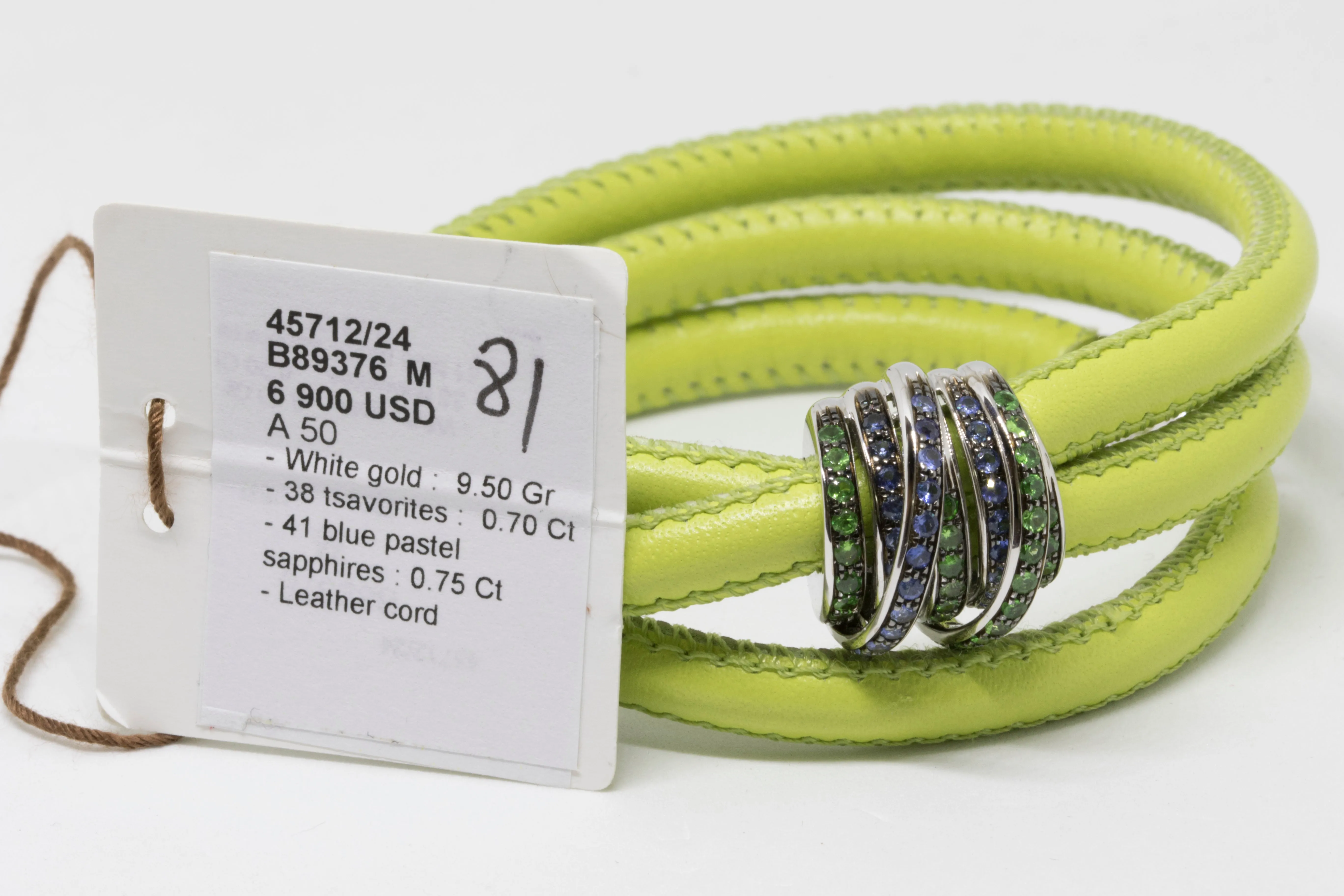 de GRISOGONO 18-karat Gold and Allegra Bracelet Parrot