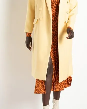 Delphi Strong Shoulder Coat | Sunlight