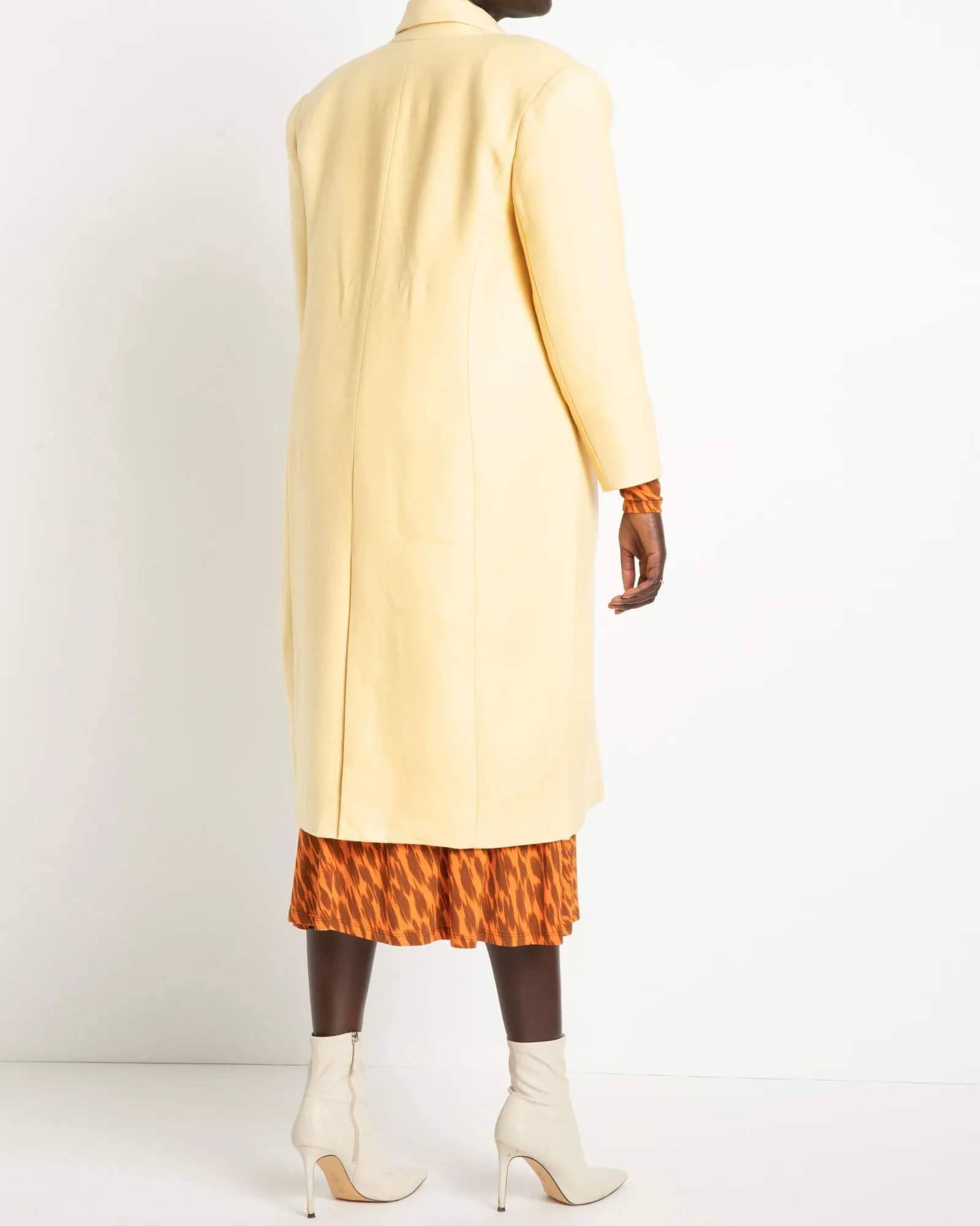 Delphi Strong Shoulder Coat | Sunlight