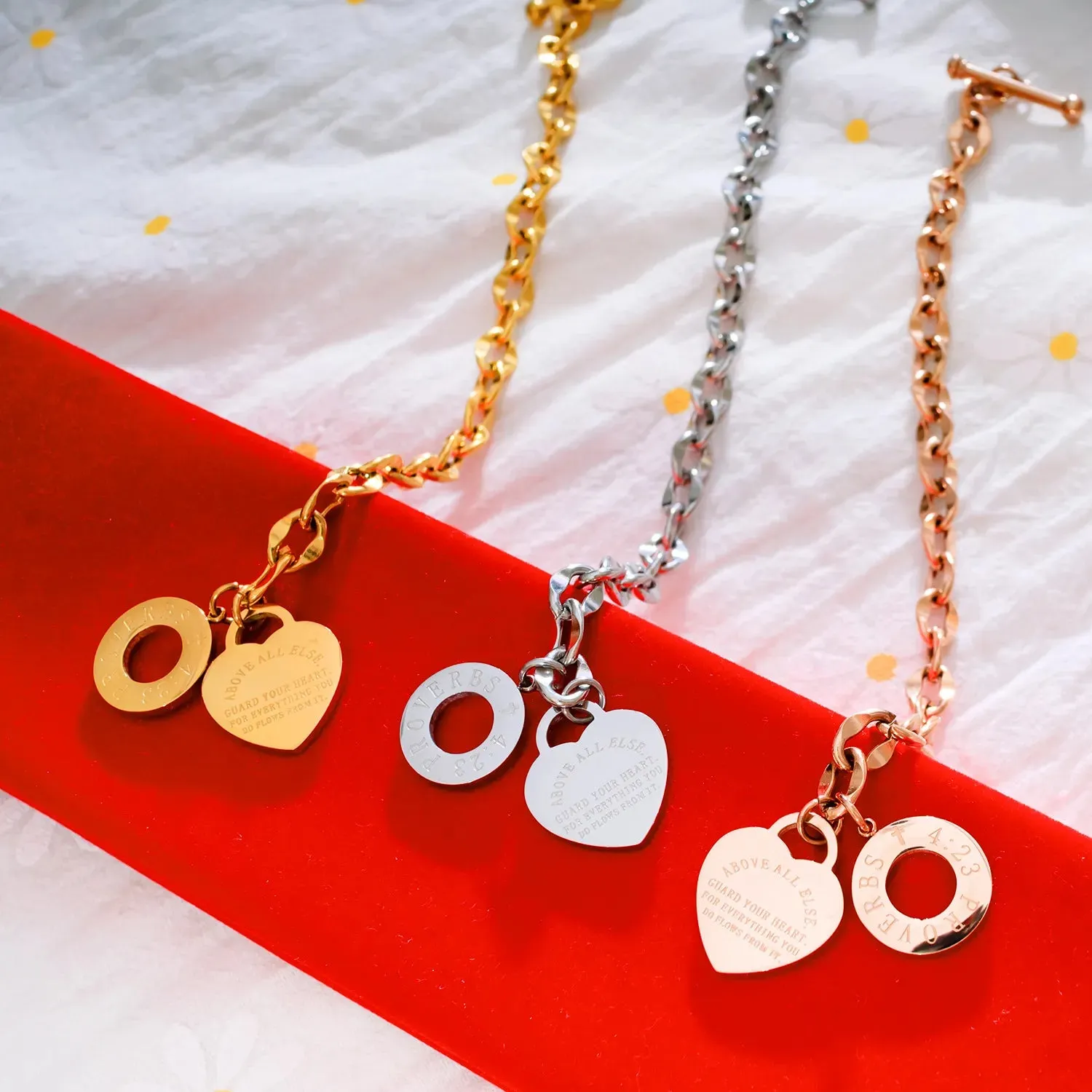 Design Jewelry Women Rose Love Bracelet Bangles Stainless Steel Gold Love Heart Bracelets For Birthday Gift