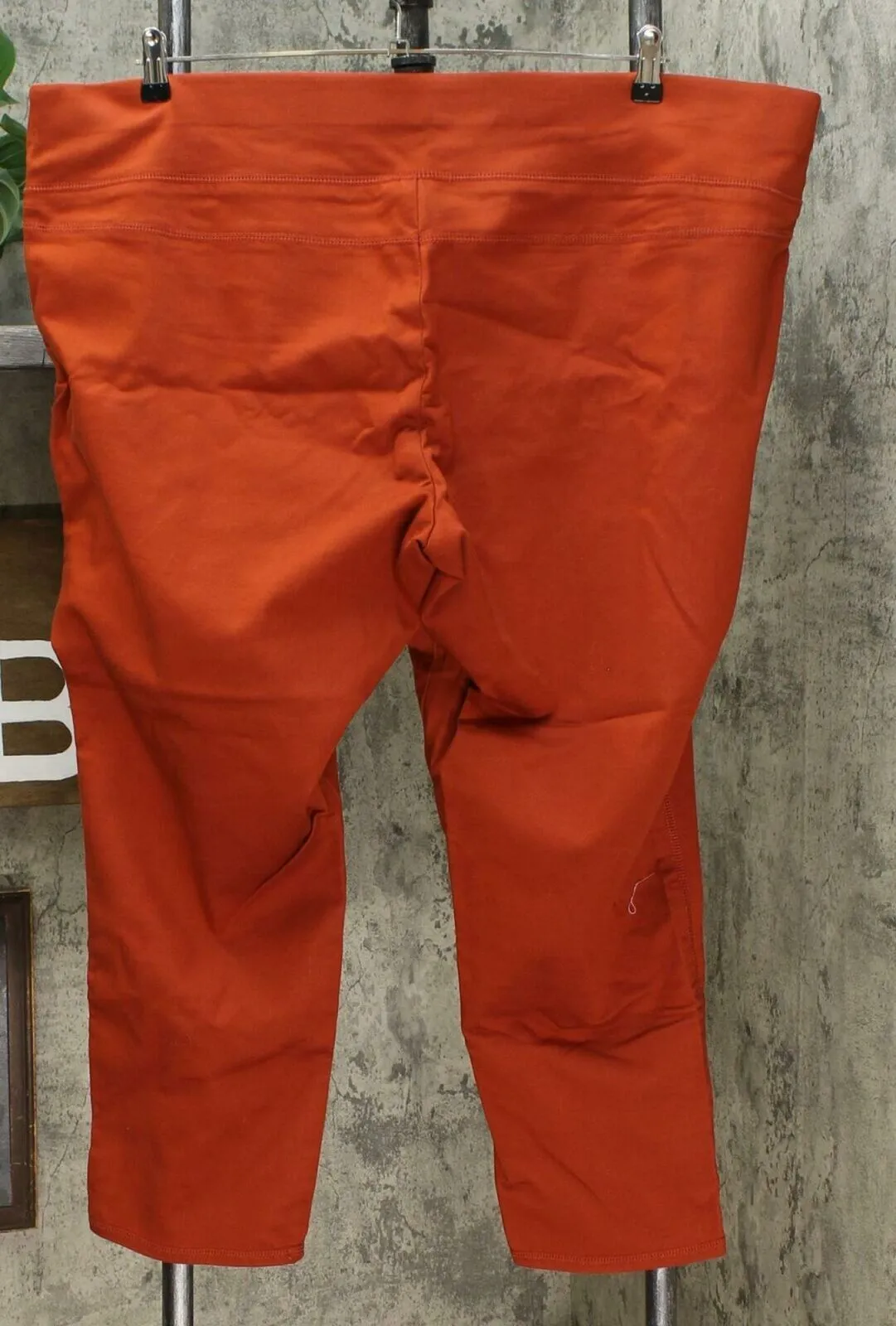 DG2 by Diane Gilman Women's Comfort Stretch Jeggings Rust Plus 3X Petite