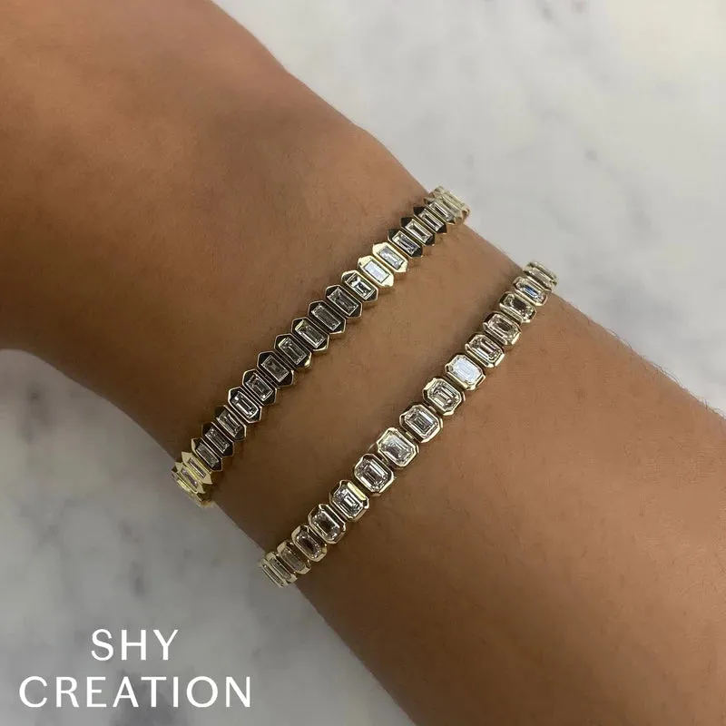 Diamond Baguette Tennis Bracelet