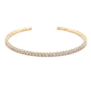 Diamond CZ Tennis Cuff
