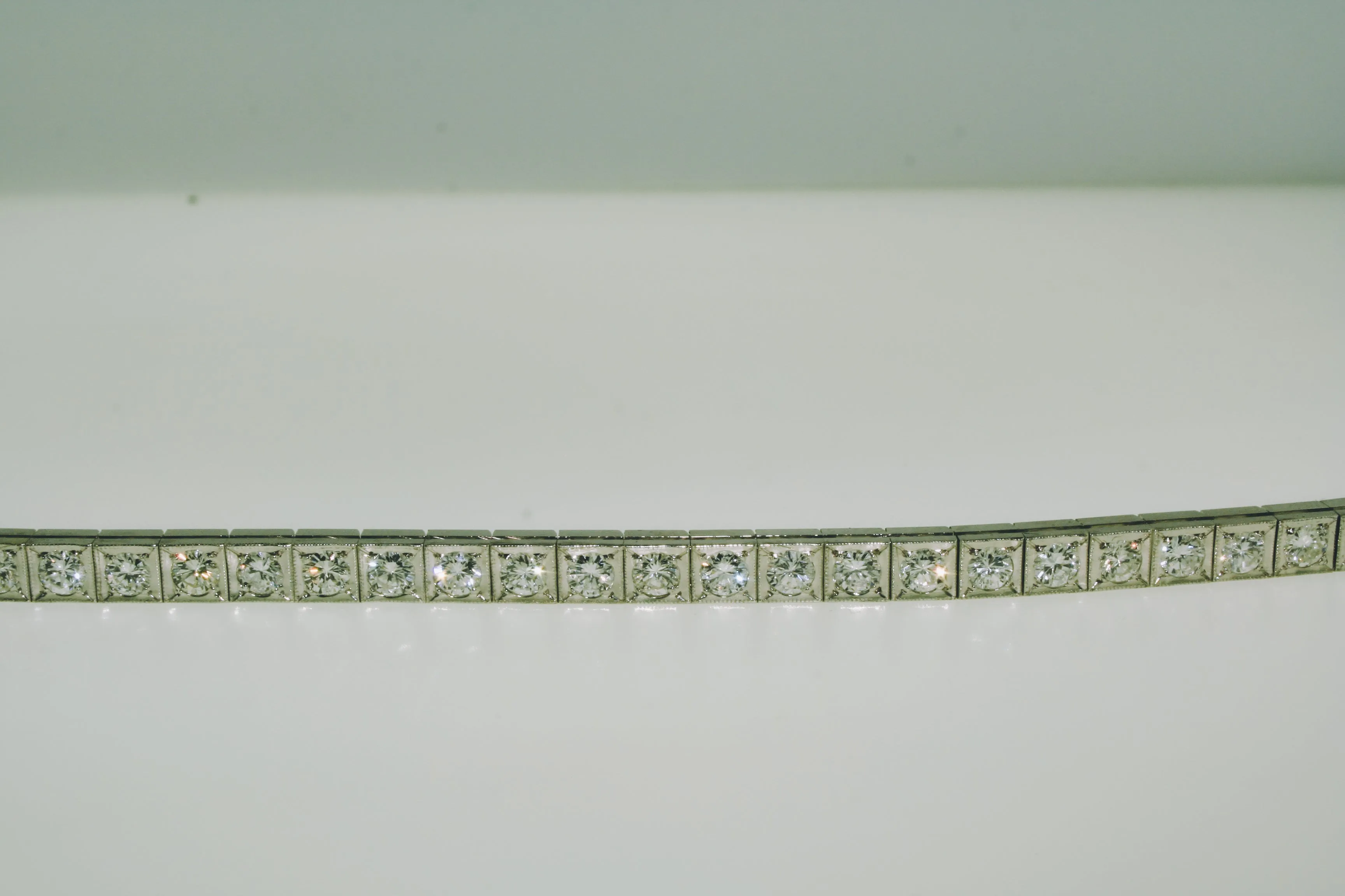 Diamond Tennis Bracelet in 14K White Gold