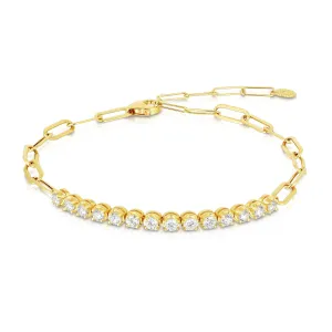 Diamond Tennis Link Bracelet