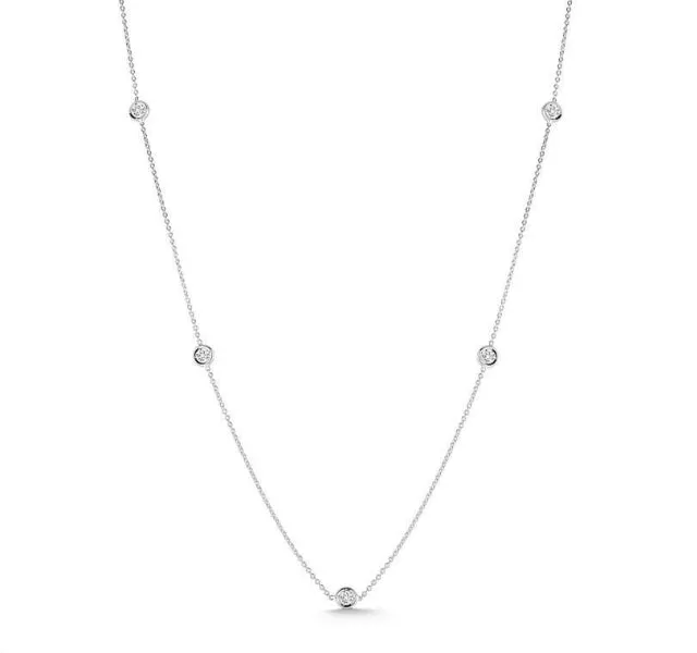 Diamonds by the Inch Seven Station Necklace