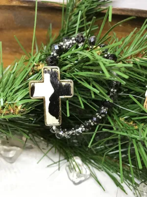 Different Style Bracelets w/Cross Charms