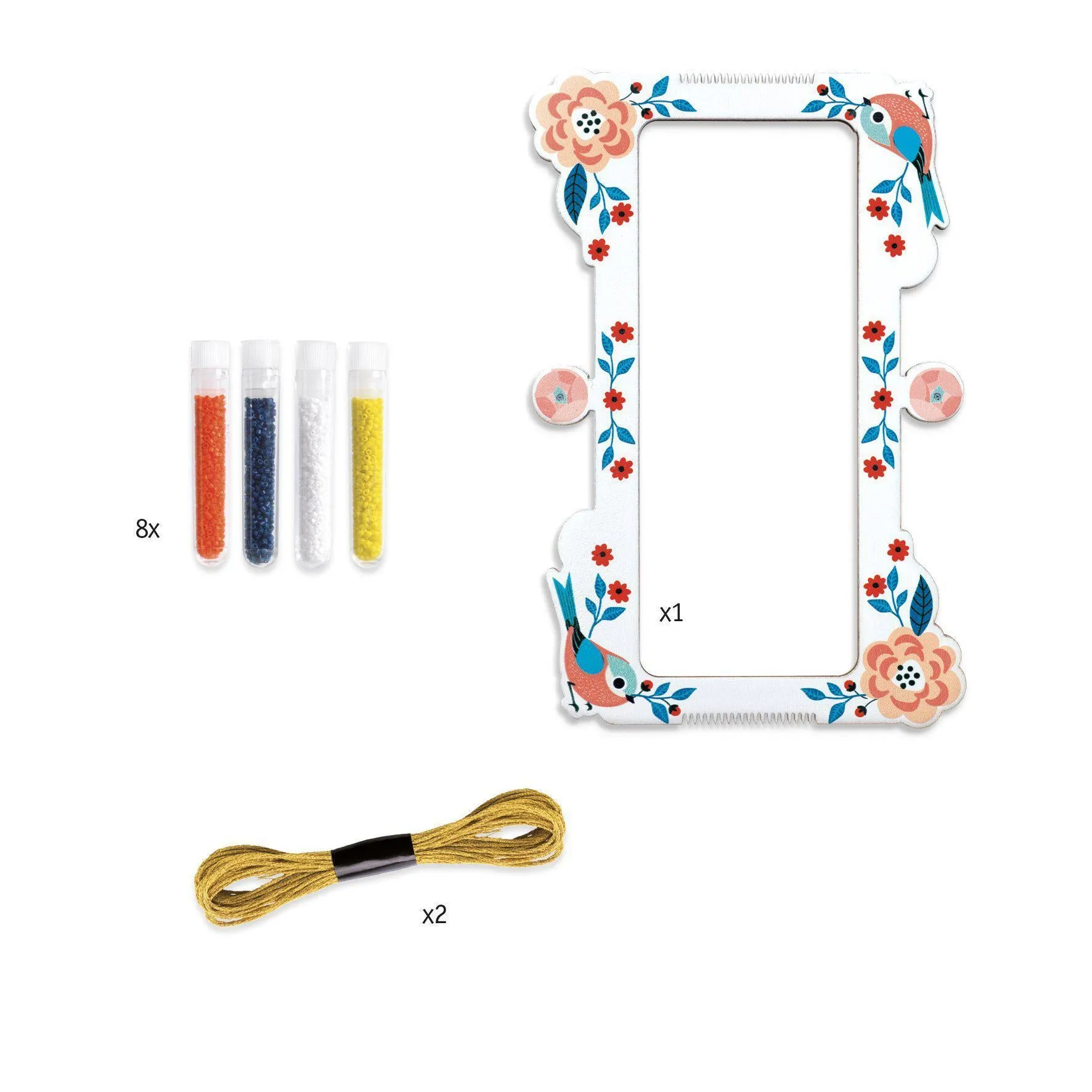 Djeco - Tiny Beads bracelets & loom craft set