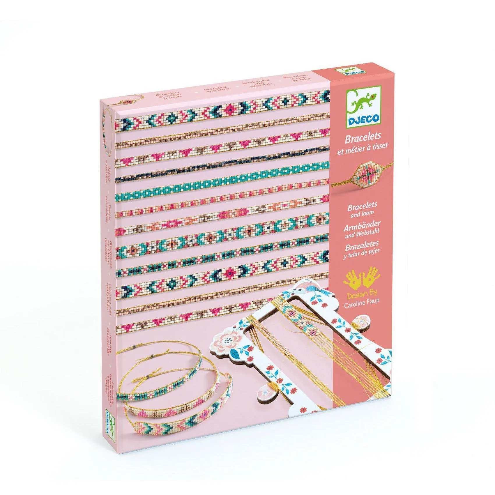 Djeco - Tiny Beads bracelets & loom craft set