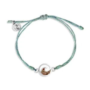 Dune Jewelry Touch the World Cresting Wave Bracelet - Seafoam Green Siren