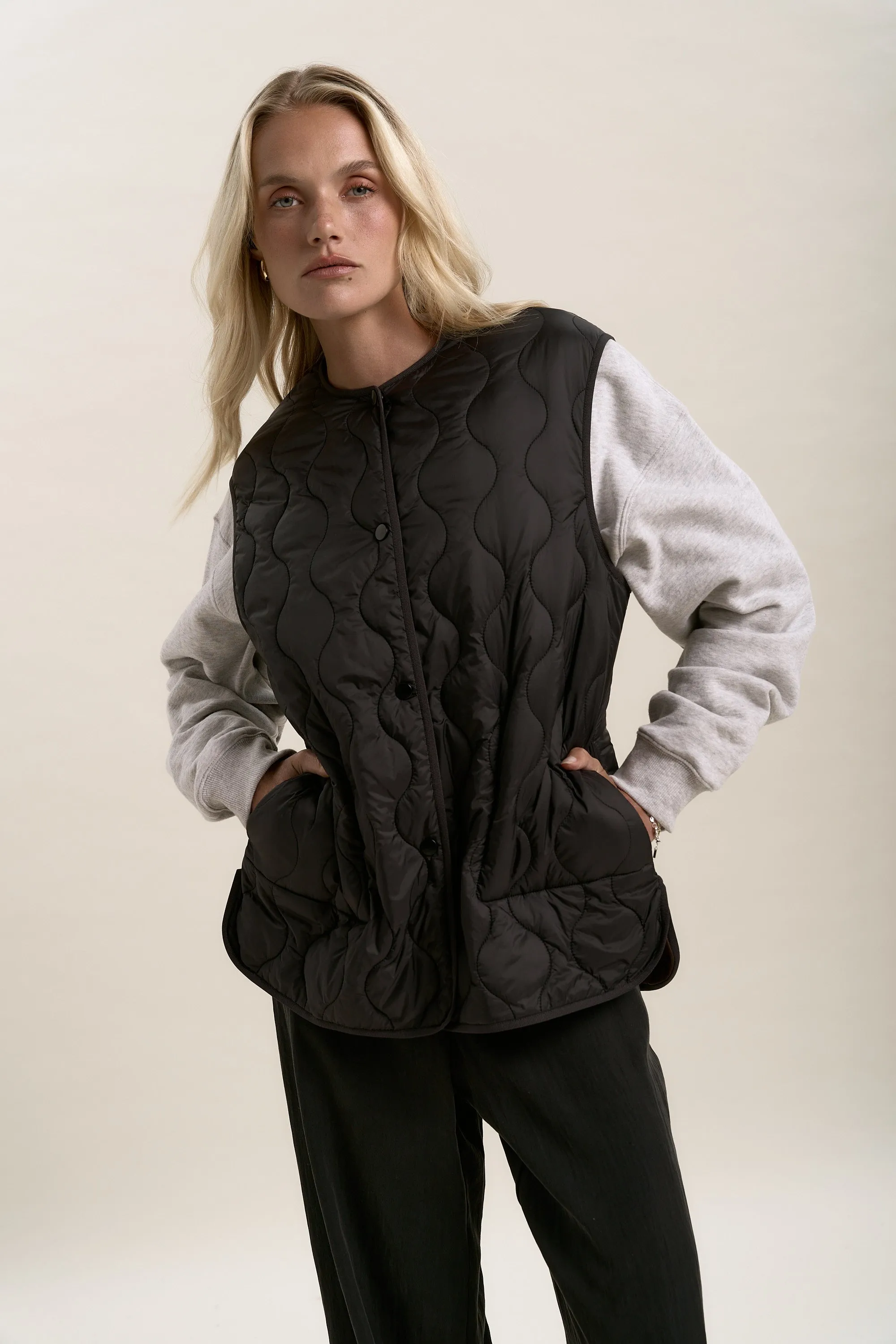 Elementary Reversible Puffer Vest