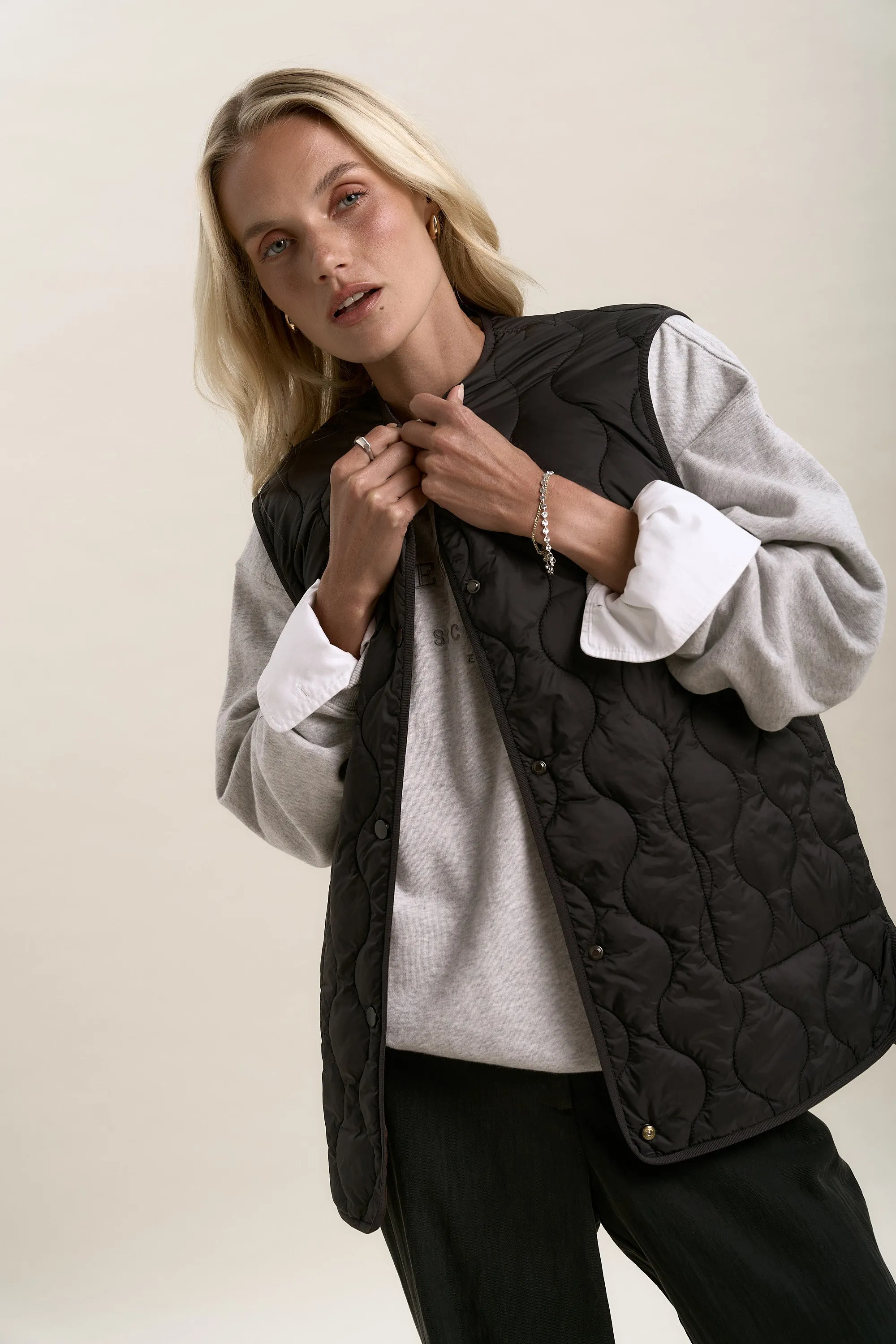Elementary Reversible Puffer Vest