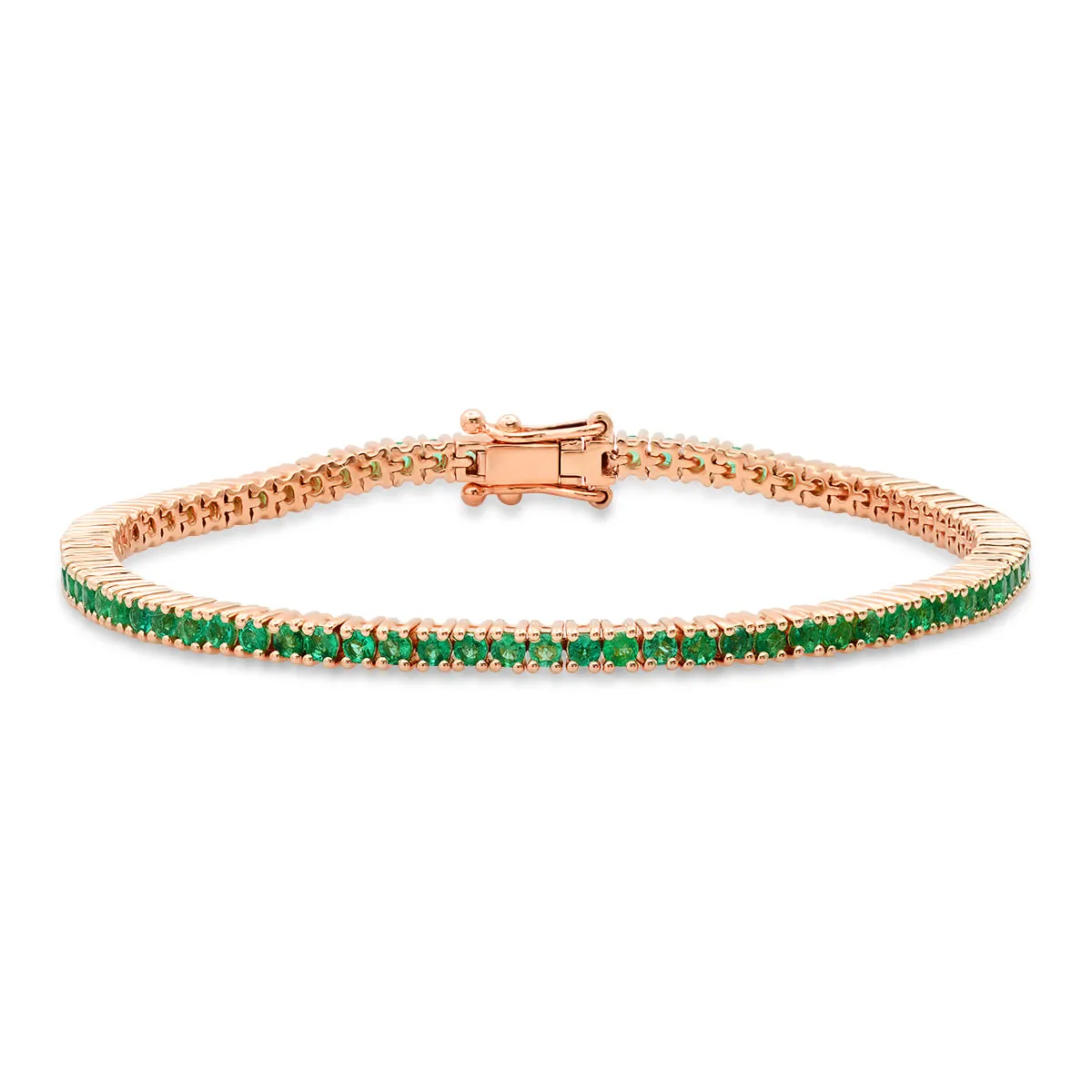 Emerald Classic Tennis Bracelet