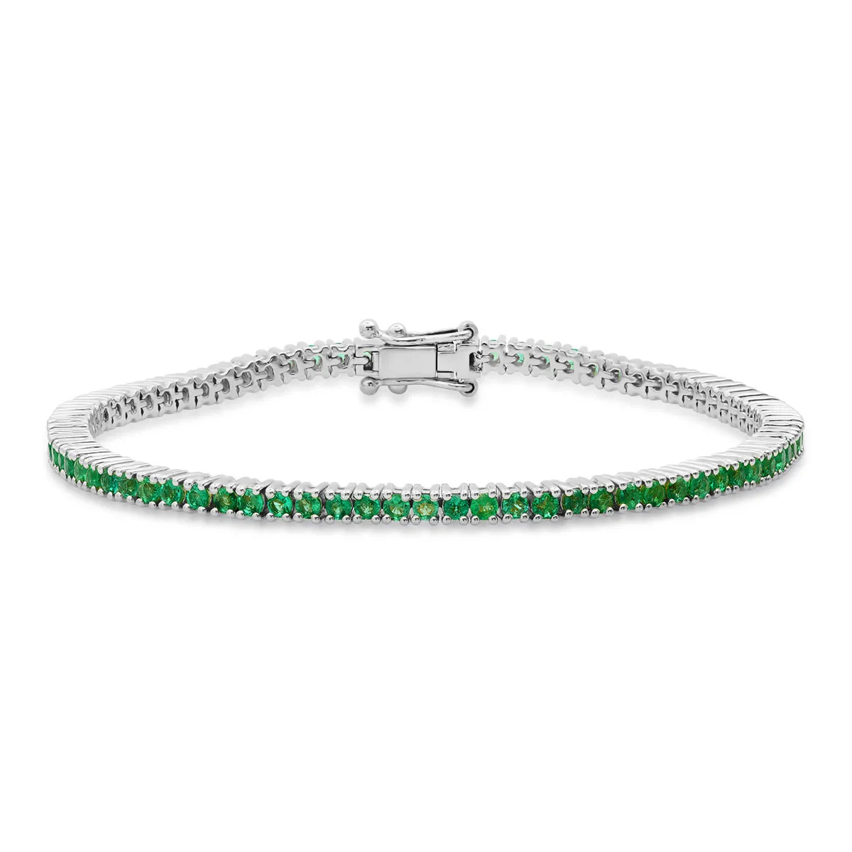 Emerald Classic Tennis Bracelet