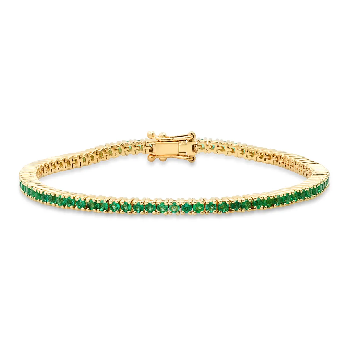 Emerald Classic Tennis Bracelet