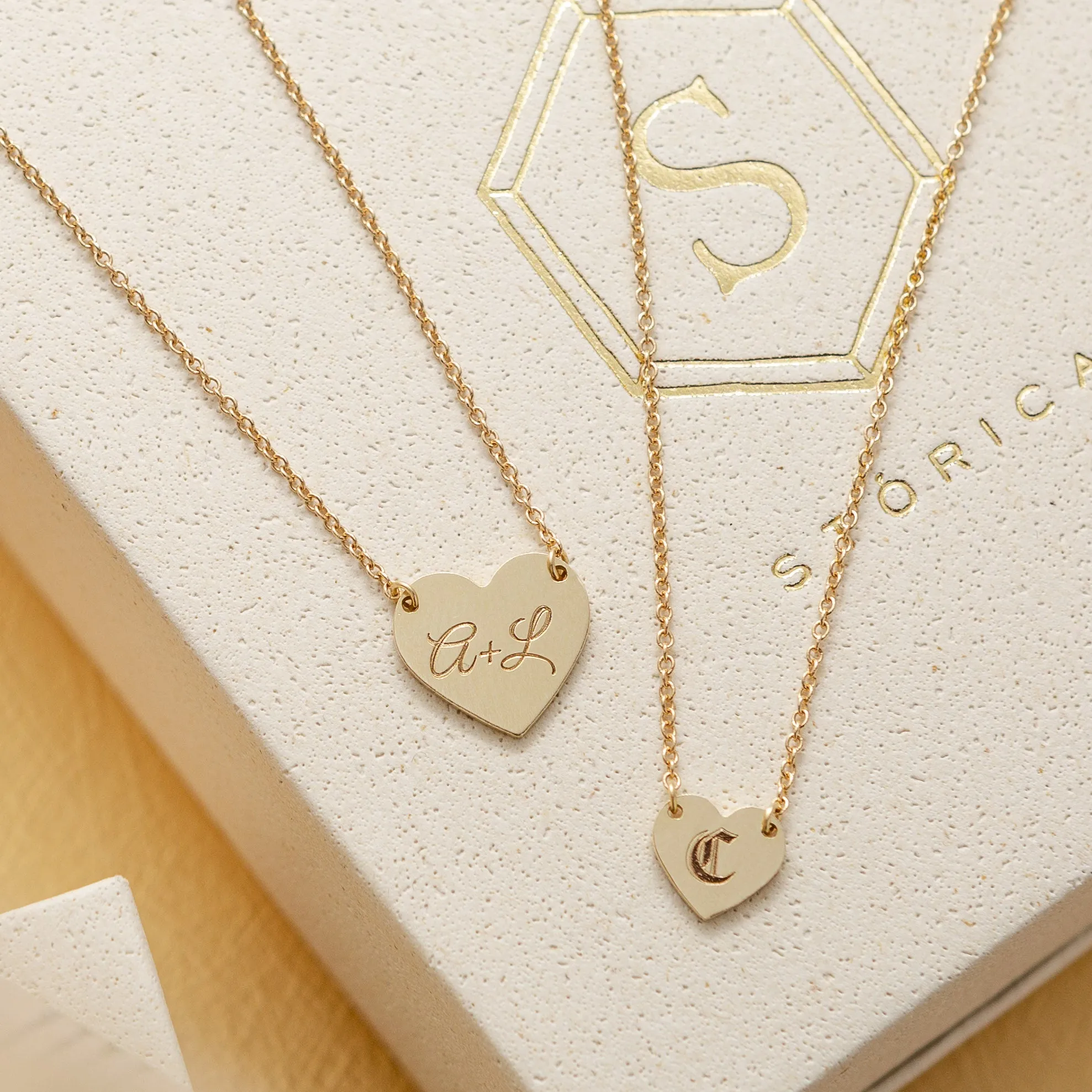 Engravable Heart Necklace