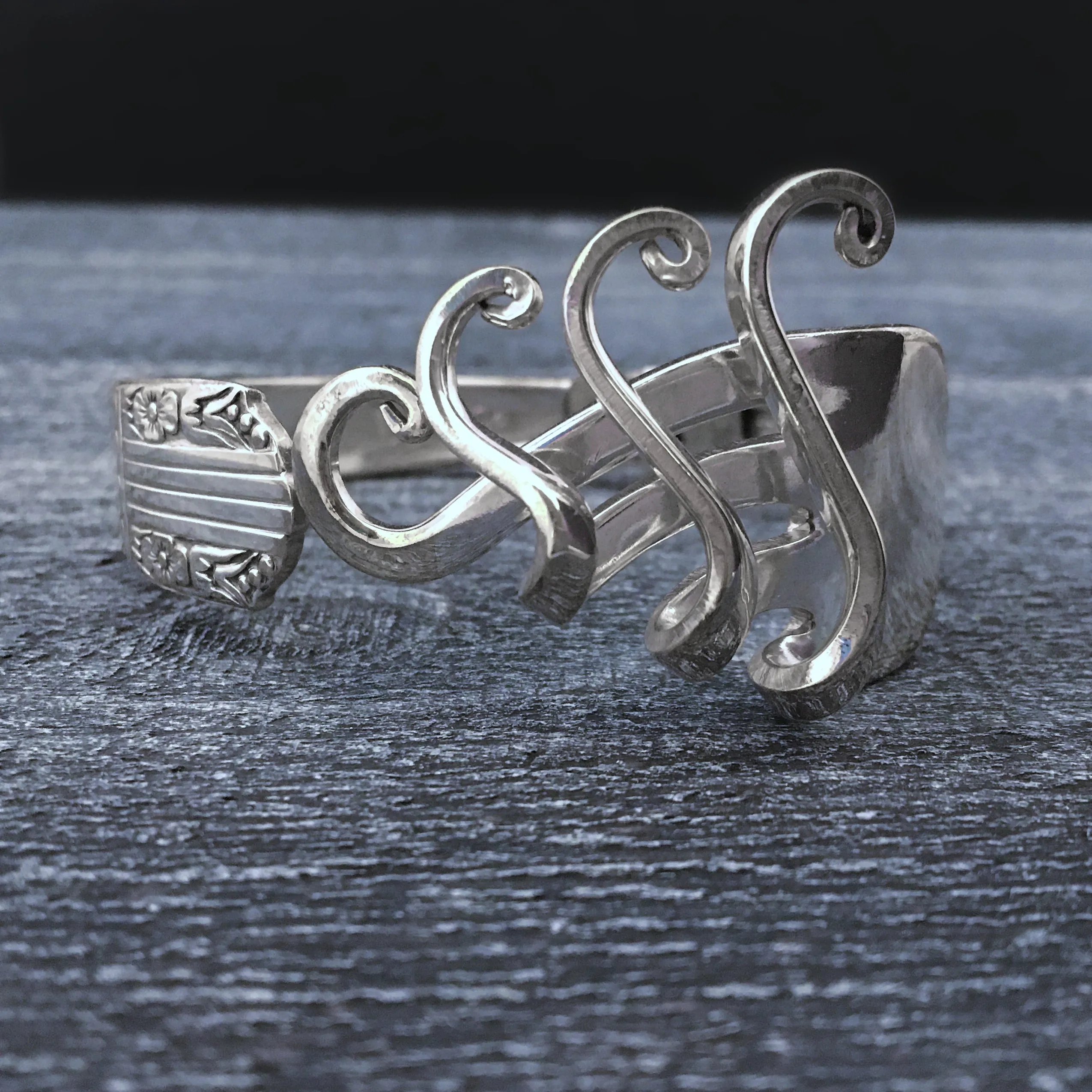 Fancy 4 Fork Bracelet