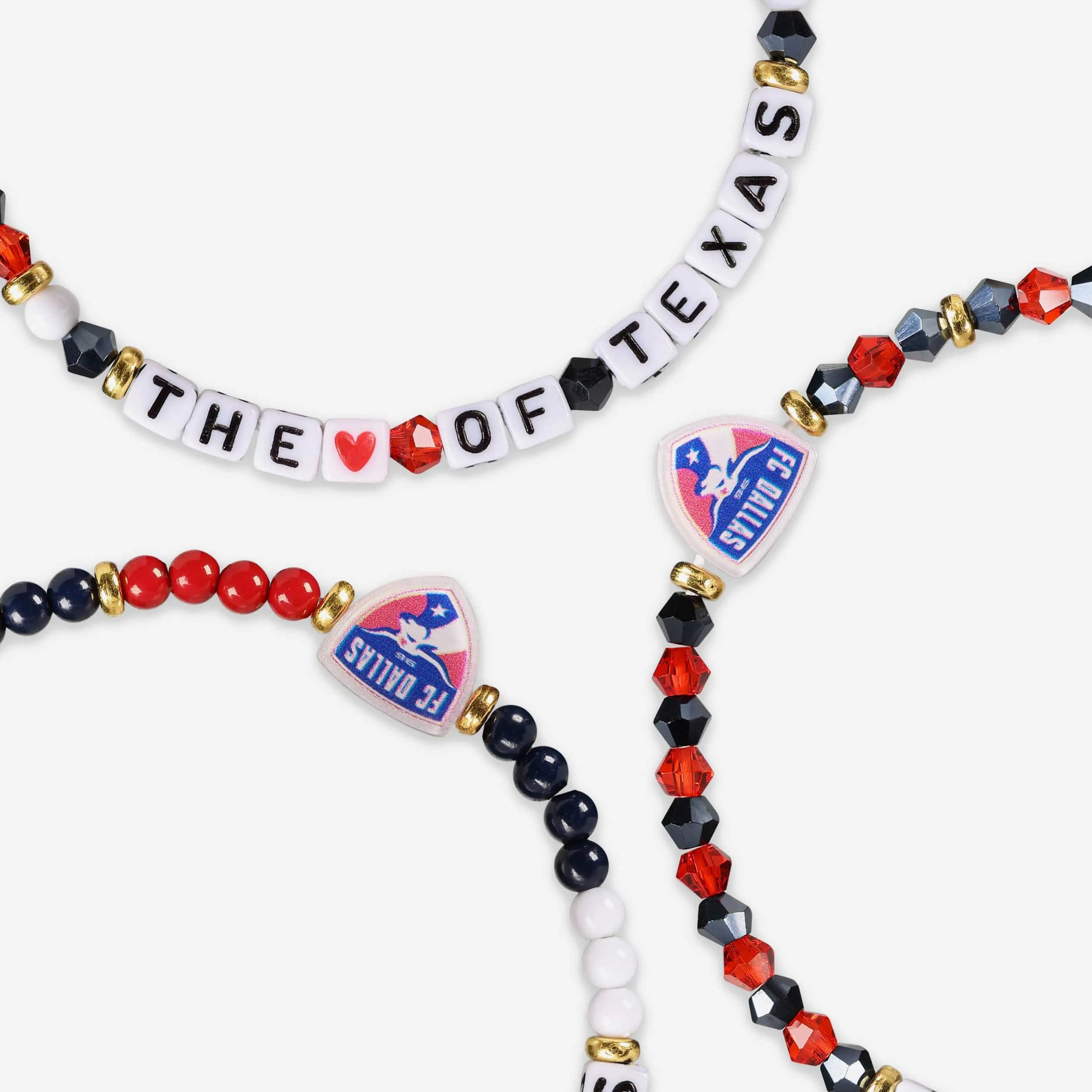 FC Dallas 3 Pack Friendship Bracelet