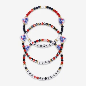 FC Dallas 3 Pack Friendship Bracelet