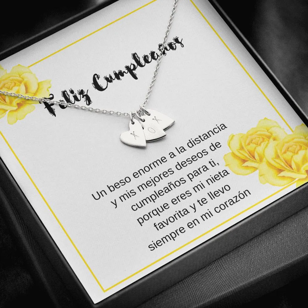 Feliz cumpleaños a mi Nieta favorita
