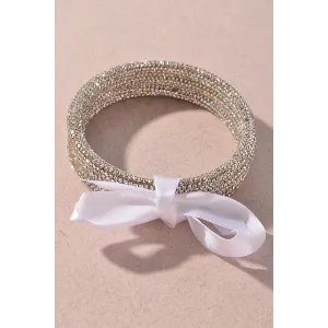 Flash Back Fun Bracelets in Crystal