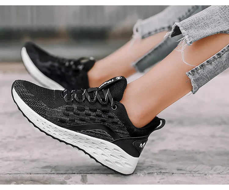 Flat Shoes Woman New Arrival Breathable Spring Ladies Casual Shoes Lightweight Pink Soft Sneakers Women Zapatos Mujer