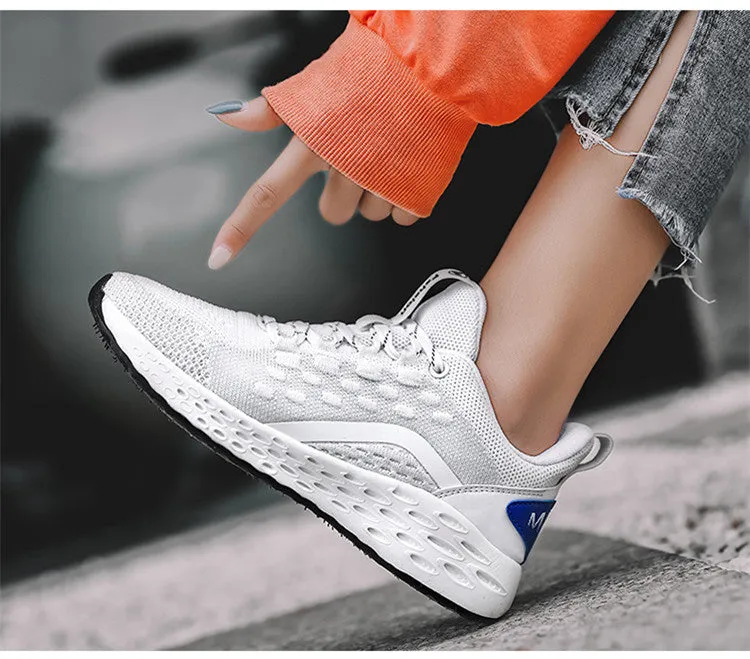 Flat Shoes Woman New Arrival Breathable Spring Ladies Casual Shoes Lightweight Pink Soft Sneakers Women Zapatos Mujer
