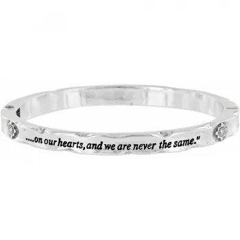 Footprints Hinged Bangle JB0962