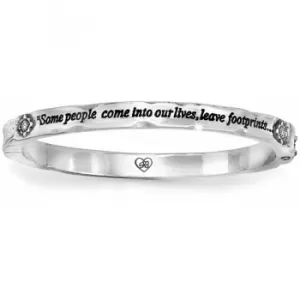 Footprints Hinged Bangle JB0962