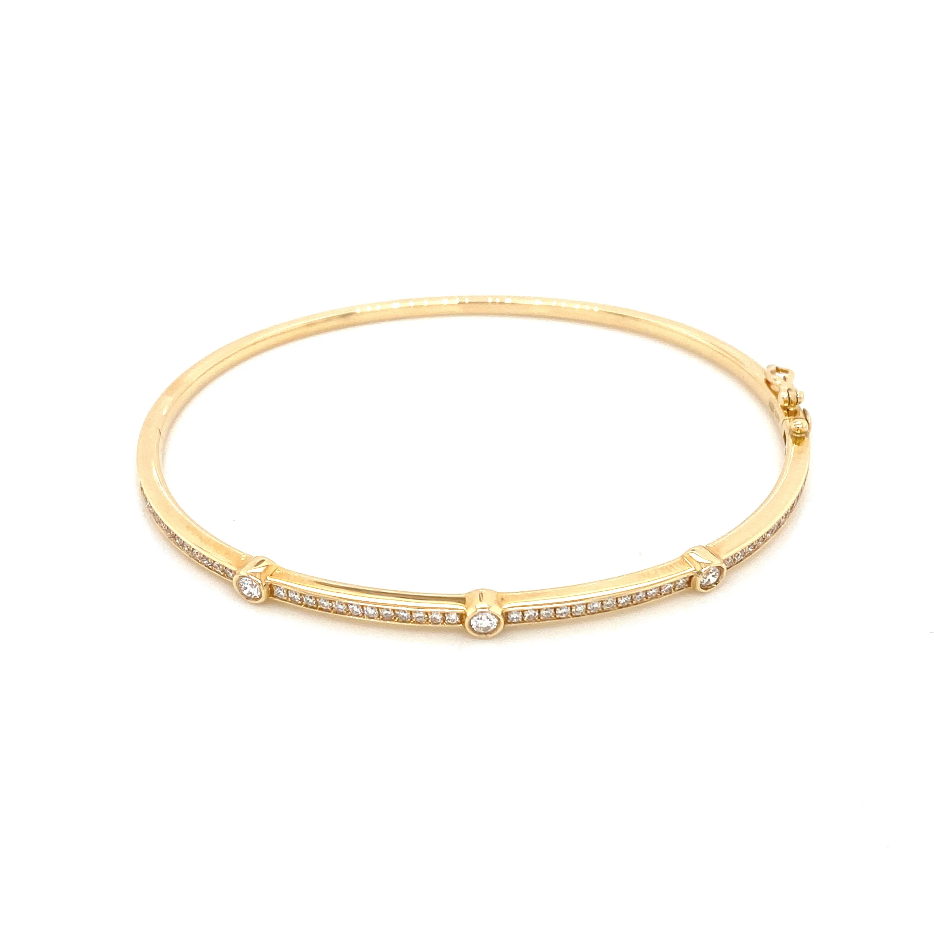 Frederic Sage Diamond Bangle Bracelet
