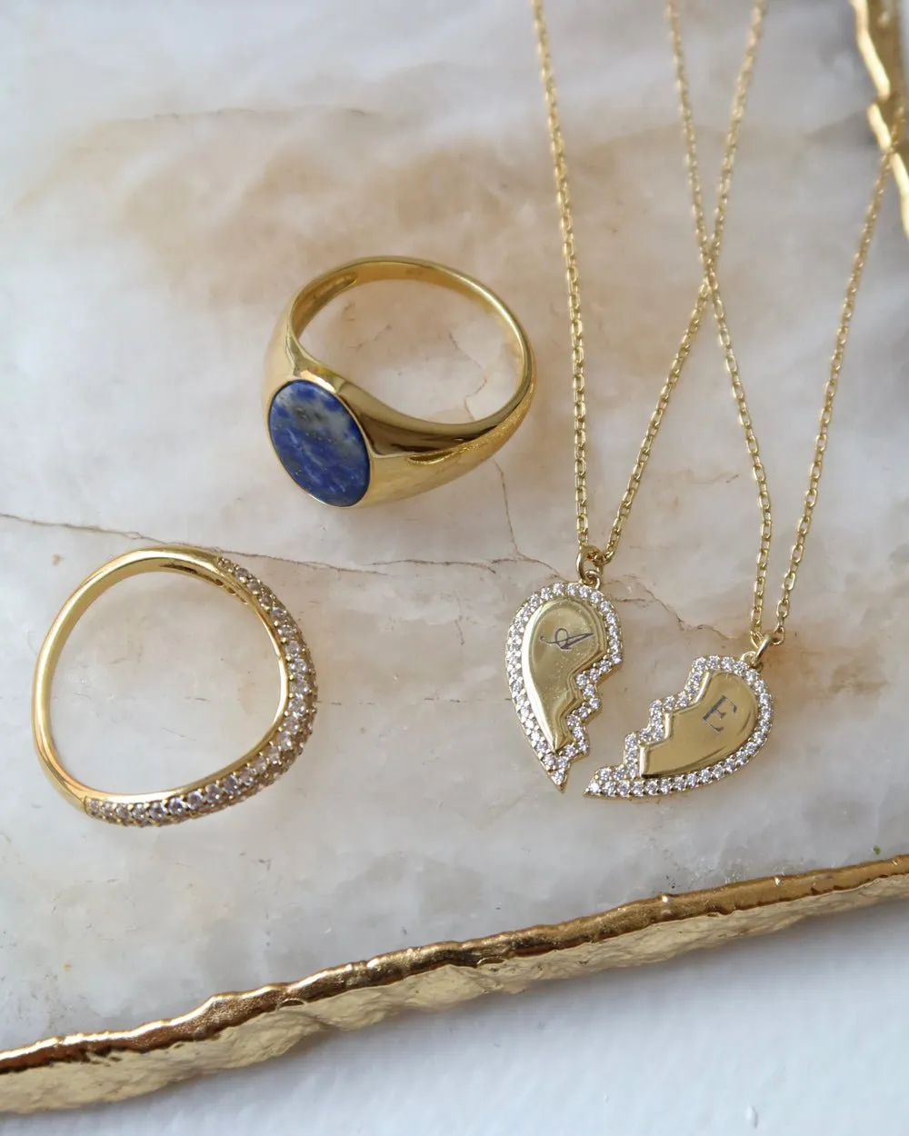 FRIENDSHIP HEART NECKLACE SET From Shop Cupcakes and Cashmere