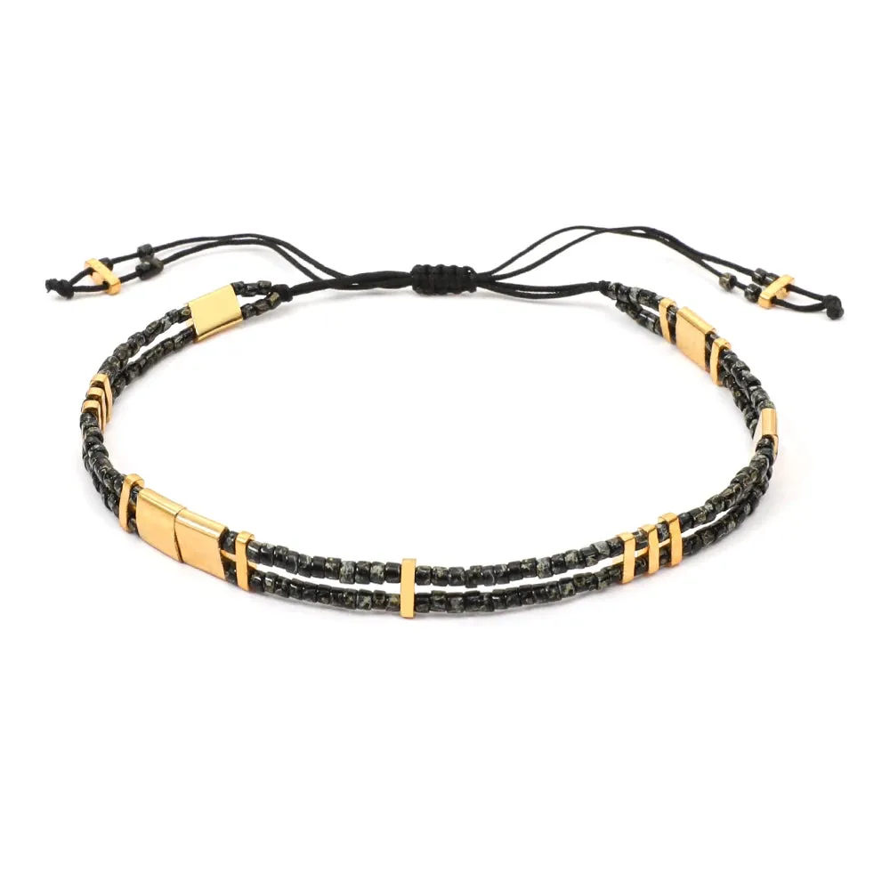 Friendship Tila Bead Bracelets – Adjustable Boho Enamel Miyuki Charm Jewelry for Women