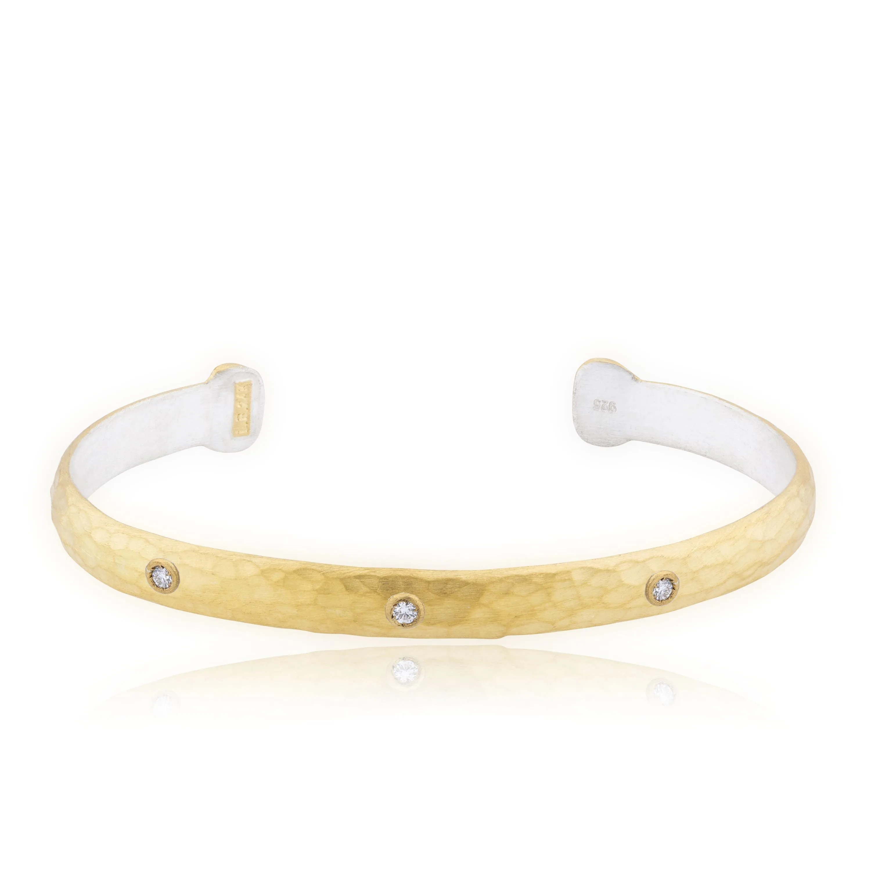 FUSION CUFF SILVER AND GOLD