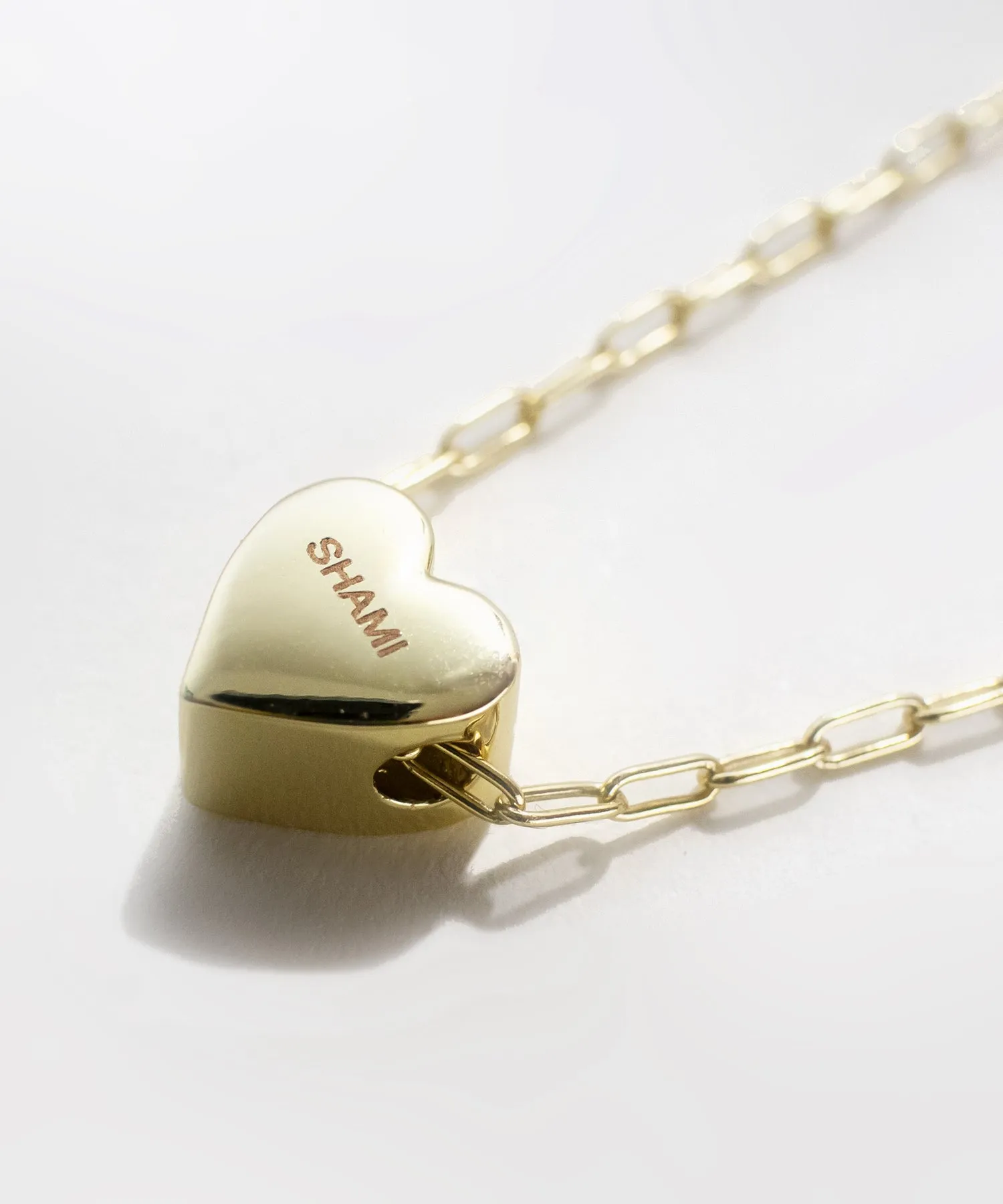 Gallant Heart Charm Necklace