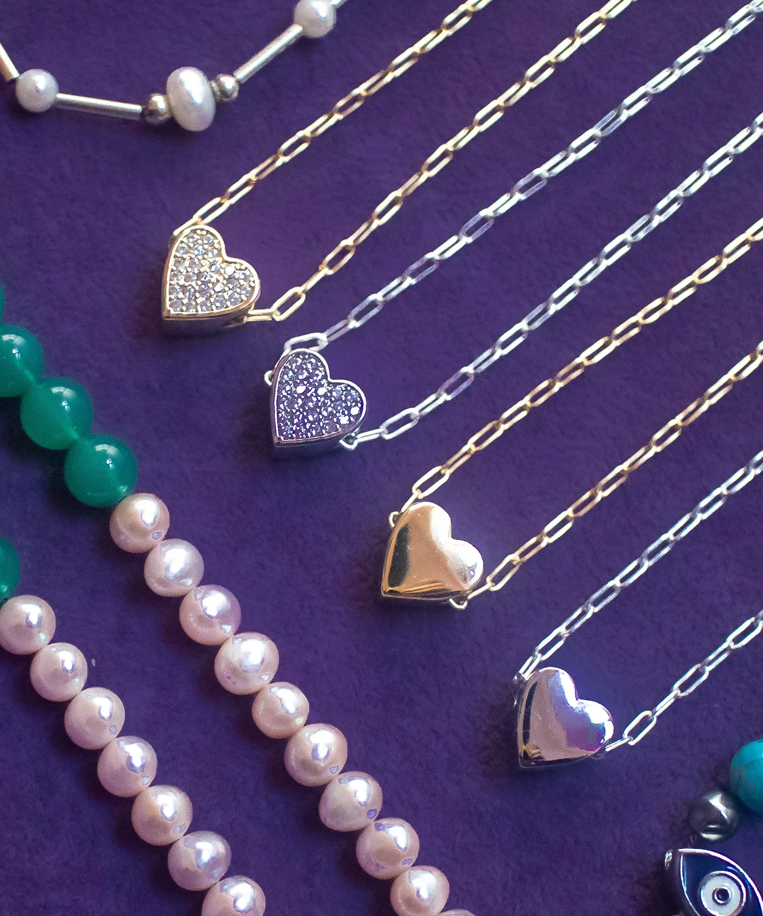 Gallant Heart Charm Necklace