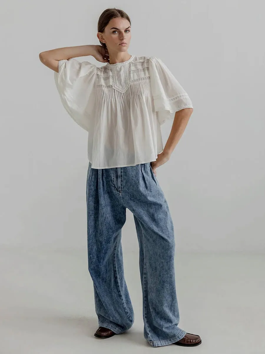 Galore Blouse - White