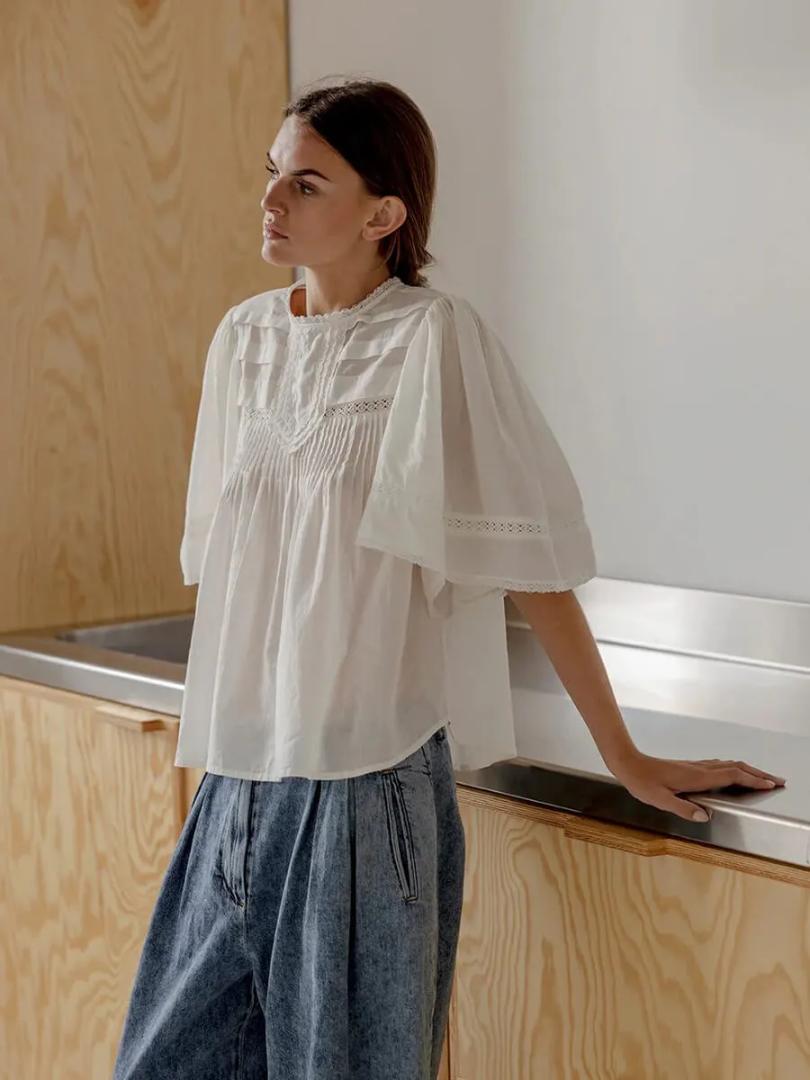 Galore Blouse - White