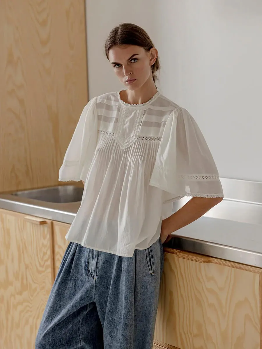 Galore Blouse - White