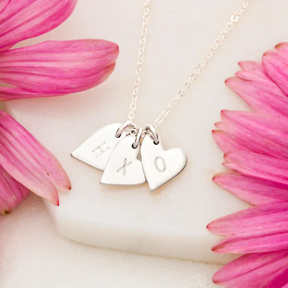 Ghost Friend Heart Charm Necklace