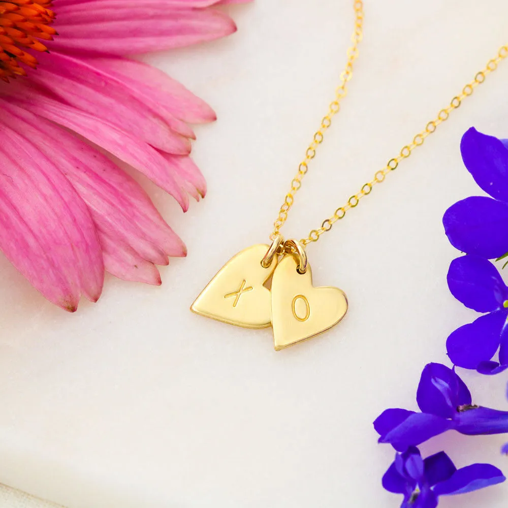 Ghost Friend Heart Charm Necklace