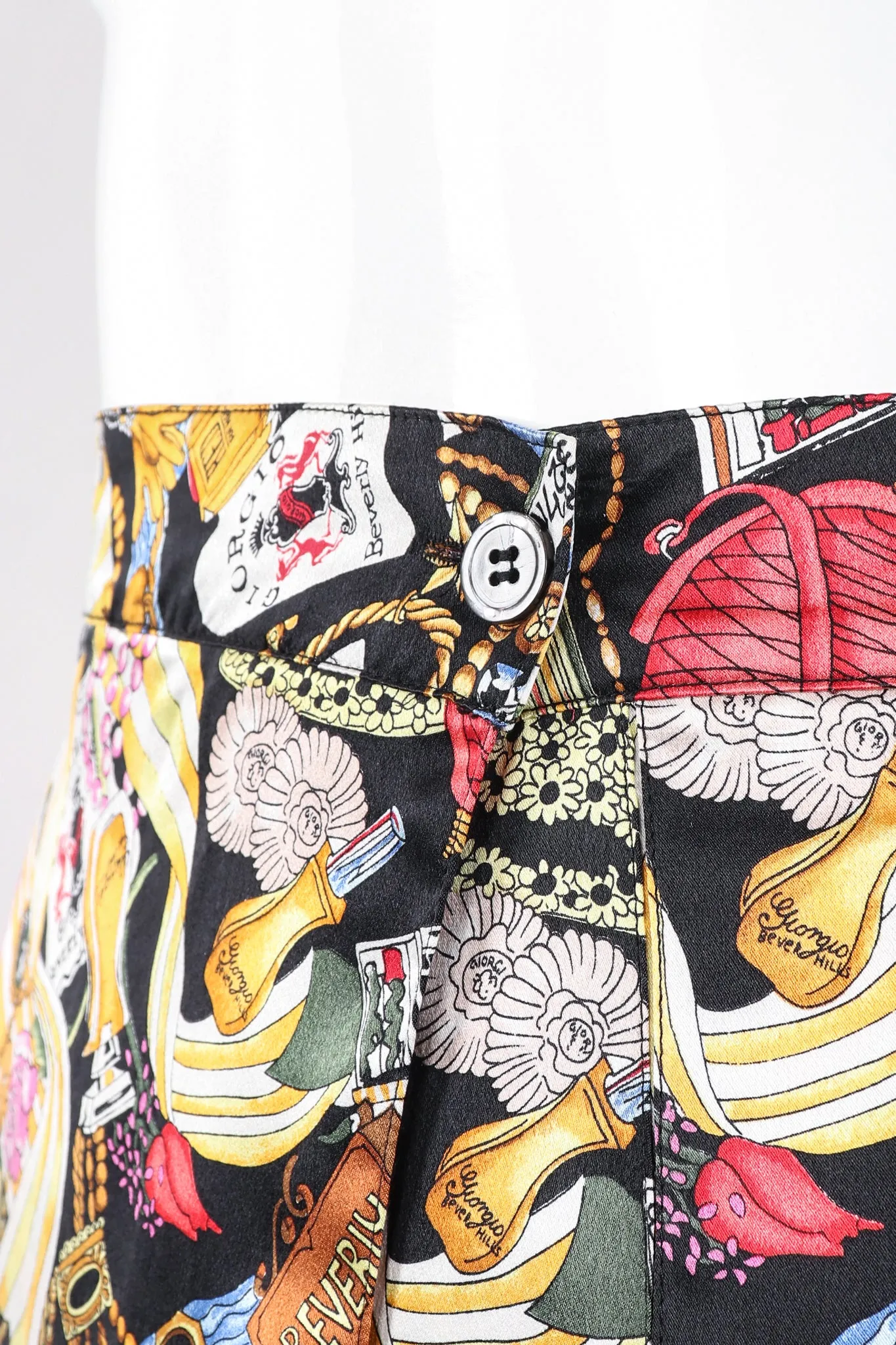 Giorgio Beverly Hills Pleated Skirt